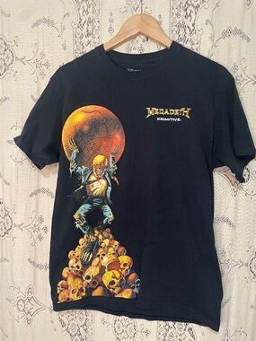 Primitive x Megadeth Dawn Patrol black t-shirt.